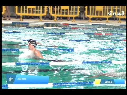 Serie 8 dei 200 Rana  Assoluti Maschi Master - Campionati Regionali Masters 2014 di Veneto e Friuli