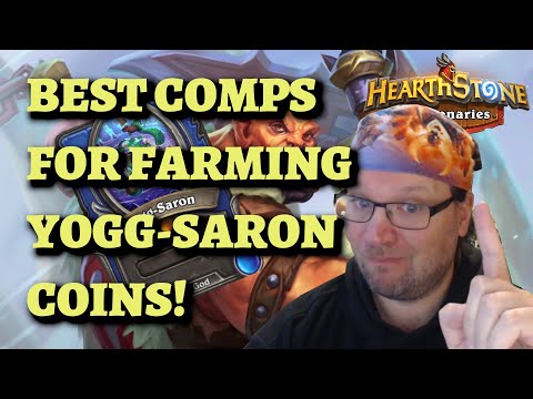BEST COMPS for Farming YOGG-SARON COINS from Garrosh Hellscream bounty (Hearthstone Mercenaries)