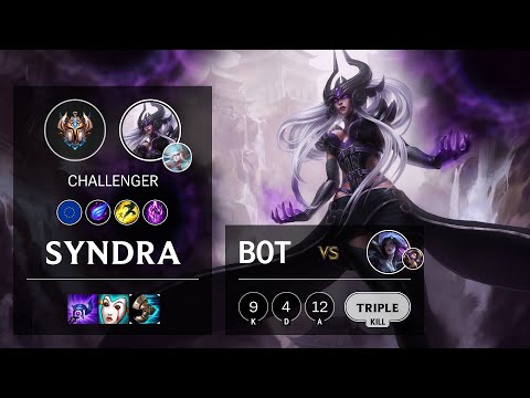 Syndra Bot vs Kai'Sa - EUW Challenger Patch 10.18