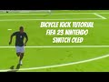How to bicycle kick in | FIFA 23 Nintendo switch oled #subscribe #viral #fifa #football #youtube