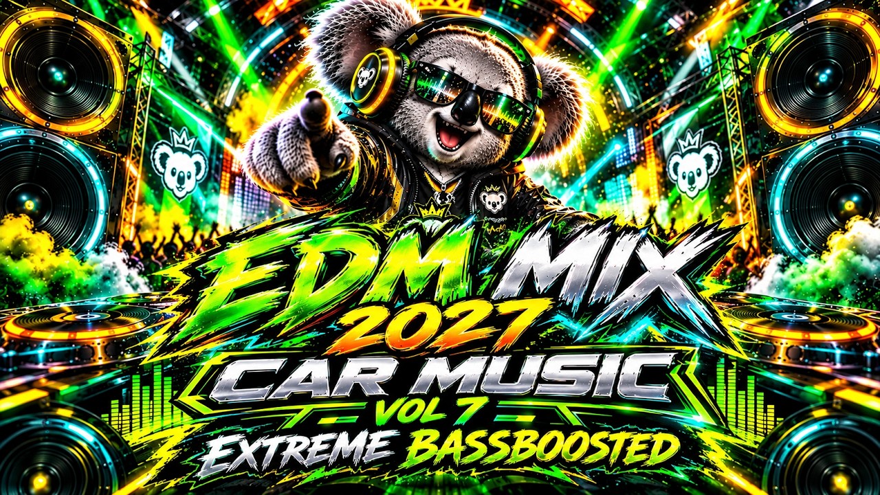 KOALA BEATS 🐨| EDM MIX 2027 CAR MUSIC VOL 7 EXTREME BASSBOOSTED 🎧💯
