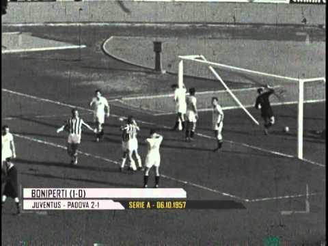 Serie A 1957/1958 5° giornata Juventus - Padova 2-1 (06.10.1957)