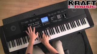 Video thumbnail for Kraft Music - Yamaha DGX-650 Portable Grand Digital Piano Demo with Dane Madsen by Kraft Music