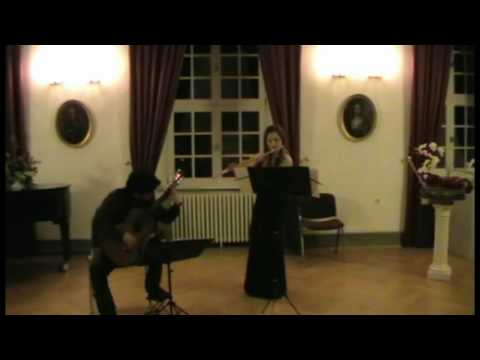Arie Duo plays Liebermann Sonate Op.25 - 2.Mov Allegro