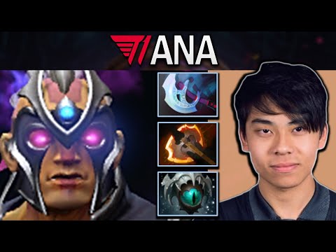 Anti-Mage Dota 2 Gameplay T1.Ana with 22 Kills and Standard Build