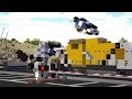Trying to Stop The GTA V Train Minecraft Animation