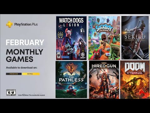 PS PLUS EXTRA/PREMIUM FREE GAMES FEBRUARY 2023 | 6 New Games Free this month🔥