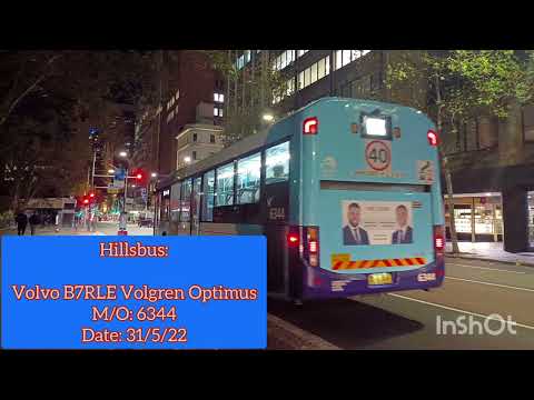 Hillsbus: Volvo B7RLE Volgren Optimus