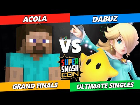 SSC 2023 GRAND FINALS - acola (Steve) Vs. Dabuz (Rosalina) Smash Ultimate - SSBU