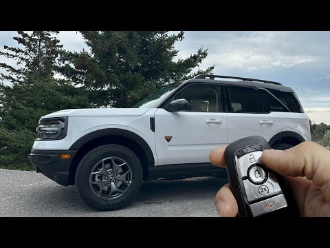 Ford Bronco Sport Keyfob Tricks (and how to set them up)