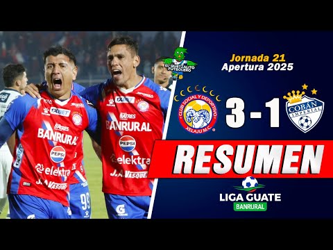 RESUMEN COMPLETO/ Xelajú MC 3 vs Cobán Imperial 1 - Jornada 21 Apertura 2025