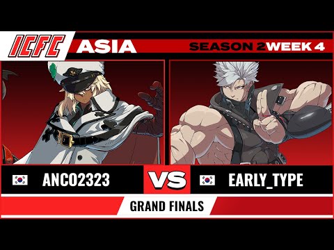 anco2323 (Ramlethal) vs early_type (Chipp) Grand Finals - ICFC GGST Asia Season 2 Week 4