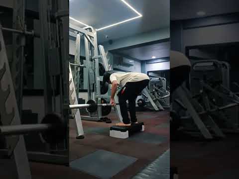 Barbell Rowing 65 lbs  |  🛡 Back Series : Ep 2 | #FitnessMotivation #GymTok #BarbellRow #Strength