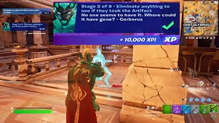 How to EASILY Eliminate anything to see if they took the Artifact in Fortnite locations Quest!