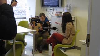 Savannah Outen and Bo Oliver Sing John Mayer at Johns Hopkins