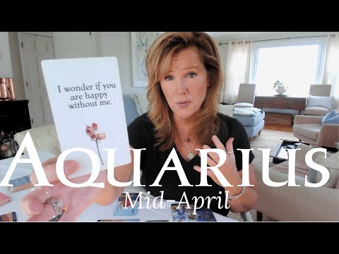AQUARIUS : Truth Or Dare - Are You LYING? | April Mid Month Zodiac Tarot Reading