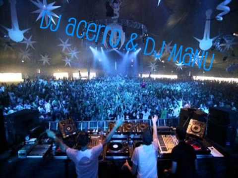 Dj AceRRo & Dj Manu -- con la mano levanta vs silvido la mulata