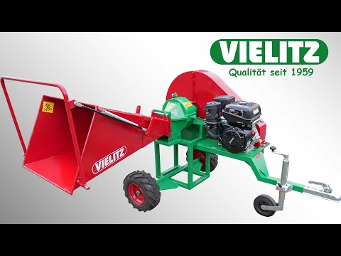 wood chipper GH 70 B-14,0 on chassis with petrol engine 10,3 kW (14PS) Produktivdeo