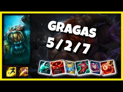 Gragas s11 Jungle Challenger Replay (5/2/7) - NA