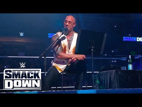 The Rock Sings About Cry Babies, Ja Morant, And More In Rock Concert On 3/15/2024 WWE SmackDown