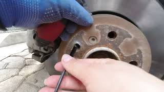 How to Adjust a BMW Handbrake ( Parking Brake Adjustment ) E90 E92 E87 E84 E83 E82 etc.