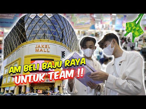 AM BELI BAJU RAYA UNTUK TEAM !! - BELANJA HARI TERAKHIR !