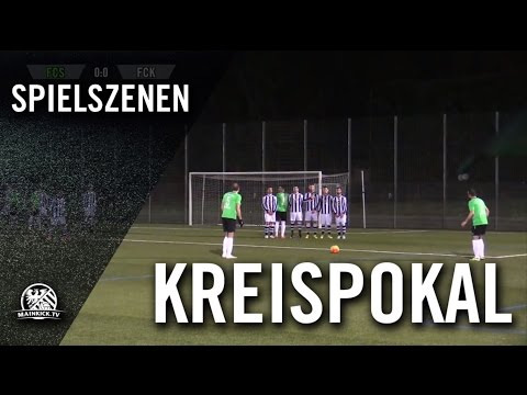 SV FC Sandzak FFM - FC Kalbach (Halbfinale, Kreispokal Frankfurt 2016/2017) - Spielszenen