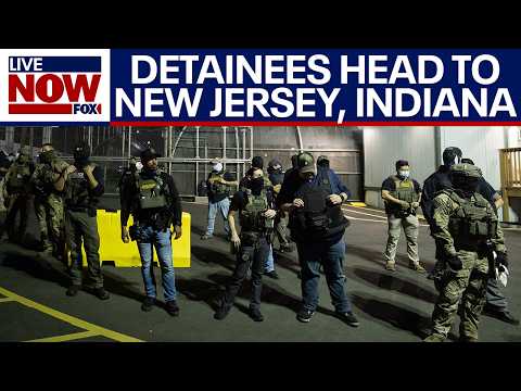 Video | Military bases in New Jersey and Indiana set to house detained migrants