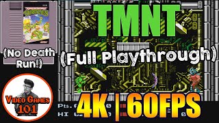 Teenage Mutant Ninja Turtles | No Death Playthrough | 4K 60FPS | Video Games 101