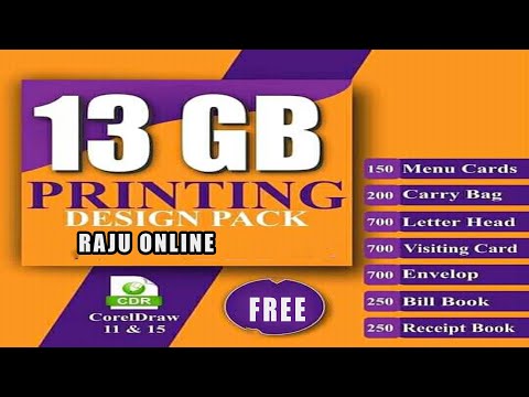 13 GB big pack  Printing Data Free Download || Raju Online |