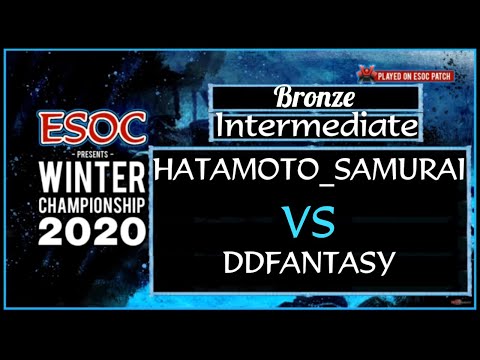 [AoE3] hatamoto_samurai vs DDFantasy — Intermediate Division BRONZE! — ESOC Winter Championship 2020