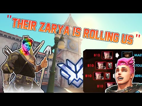 I MAKE ZARYA LOOK BROKEN VS M0XY w/ reactions - RANK 1 ZARYA