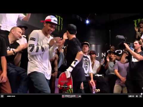 Nyjah Huston - how Nyjah won semi-finals at Tampa Pro 2015