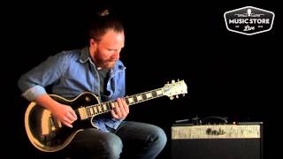 Video thumbnail for 1956 Gibson Les Paul Custom Black Beauty Tone Review and Demo by MusicStoreLive.com