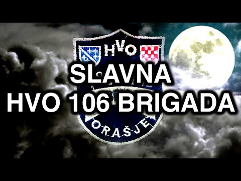 SLAVNA HVO 106 BRIGADA ORAŠJE - PJESME S PRVE CRTE