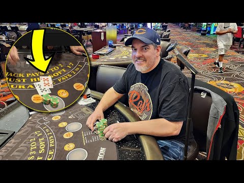 Blackjack - I&#39;m Shocked I Pulled This Off AGAIN! ???? Filmed Inside the Casino