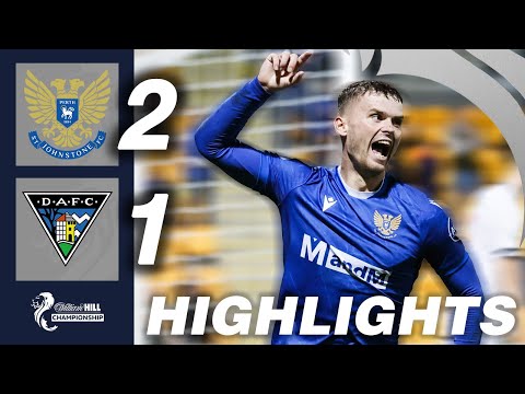 St. Johnstone 2-1 Dunfermline Athletic | HIGHLIGHTS | William Hill Championship