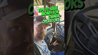 Money saving tips for truckers