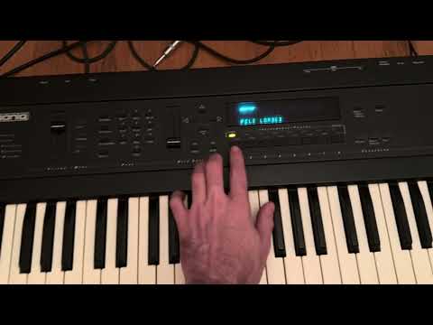 Ensoniq EPS 16 Plus Digital Sampling Workstation 1990 - Black Bild 8