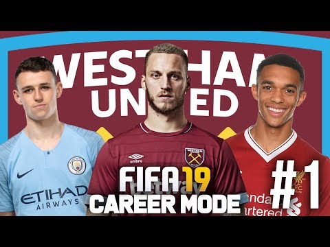 FIFA 19 West Ham Career Mode Gameplay Walkthrough Part 1 - TRANSFER WINDOW