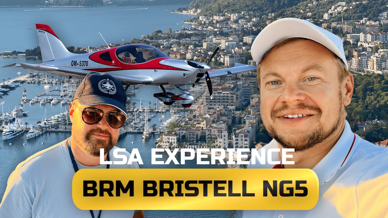 BRM Bristell NG5: LSA Experience over Montenegro ✈️