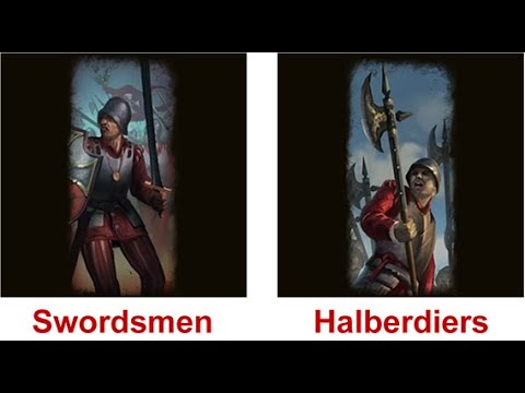 Total War: Warhammer 1vs1: Halberdiers vs Swordsmen