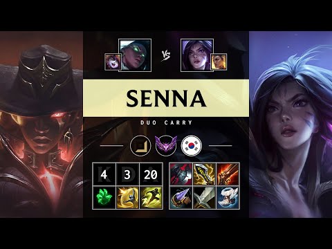 Senna ADC vs Kai'Sa - KR Master Patch 25.08