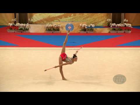Rhythmic Gymnastics "Just pivots" - with Alexandra Kiroi-Bogatyreva