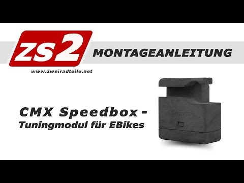 CMX Speedbox - Tuningmodul für EBikes -Montageanleitung