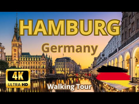 Hamburg, Germany 🇩🇪 Walking Tour | 2023 | 4K | Travel Without Words