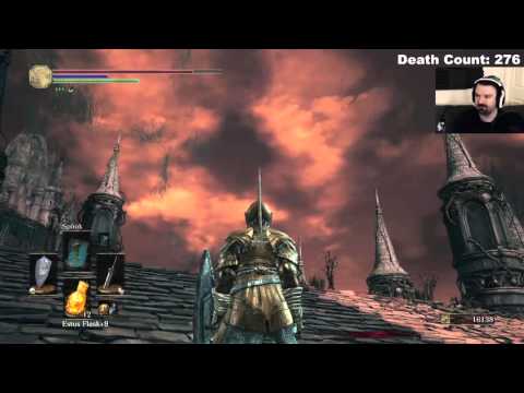 Dark Souls III playthrough pt115 - Archive Rooftops! Surprises and Fights