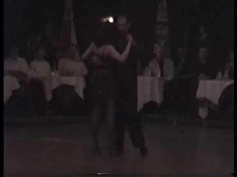  Omar Vega  and  Michelle Badion  are  dancing  in  1998