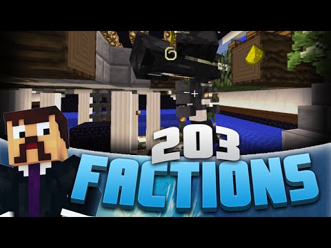 Minecraft Factions #203 - First Wither Raid!  (Minecraft Raiding)