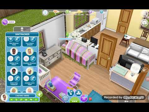 sims freeplay teen mom morning routine
